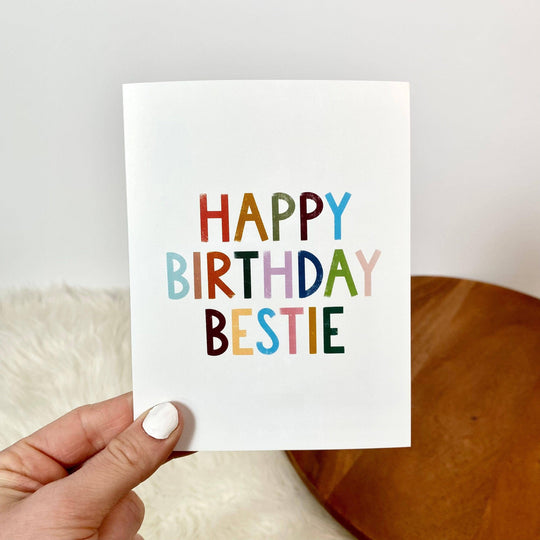 Happy Birthday Bestie | Greeting Card