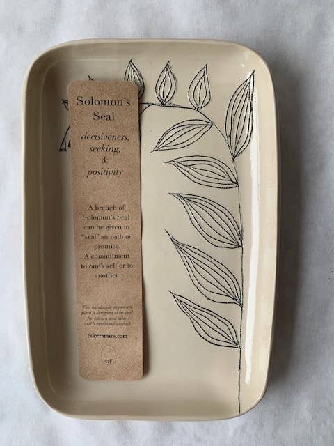 Tray (Rounded): Soloman’s Seal