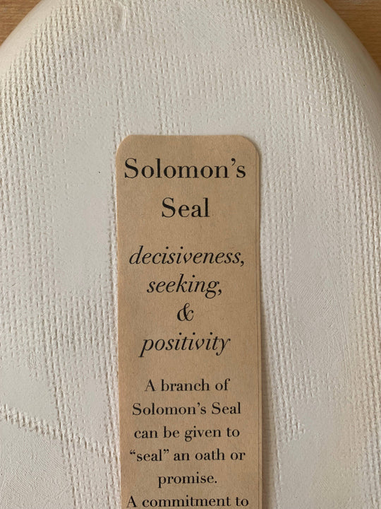 Oval Platter: Solomon’s Seal