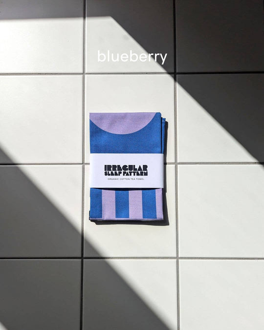 Organic Cotton Bold Geometric Tea Towels (made in UK)