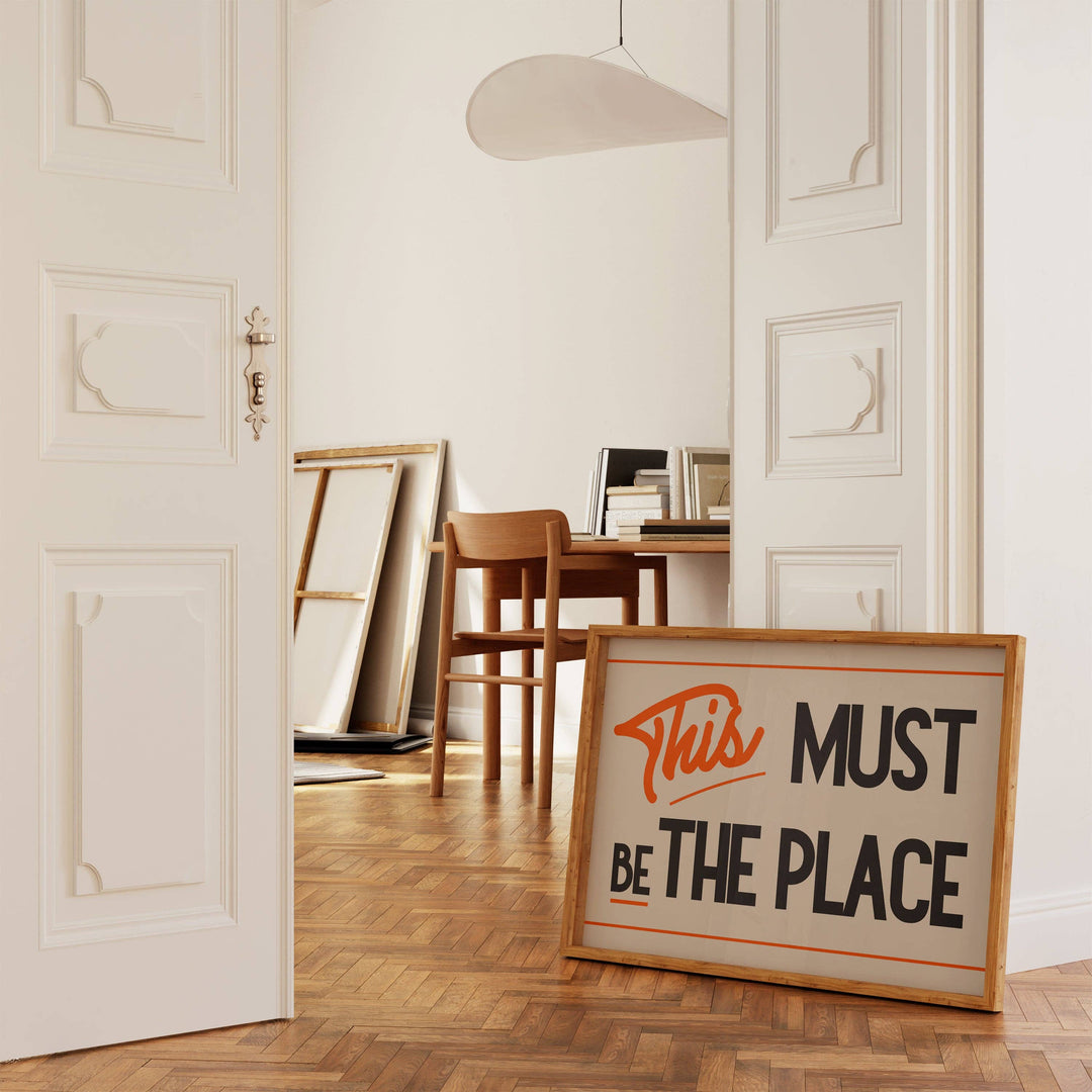 This Must Be the Place Retro | Print