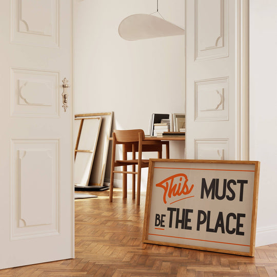 This Must Be the Place Retro | Print