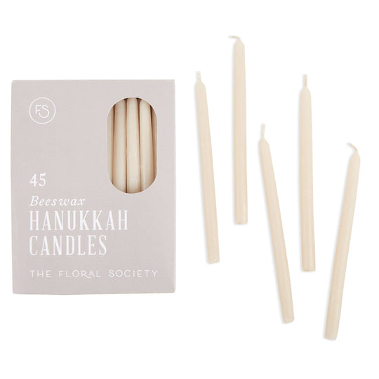 Beeswax Dipped Hanukkah Candles
