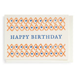 Pattern Happy Birthday | Notelet Card