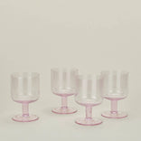 Cocktail Glass | Blush Seeded Stemware, set of 4