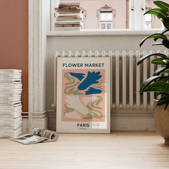 Flower Market Paris Print #2