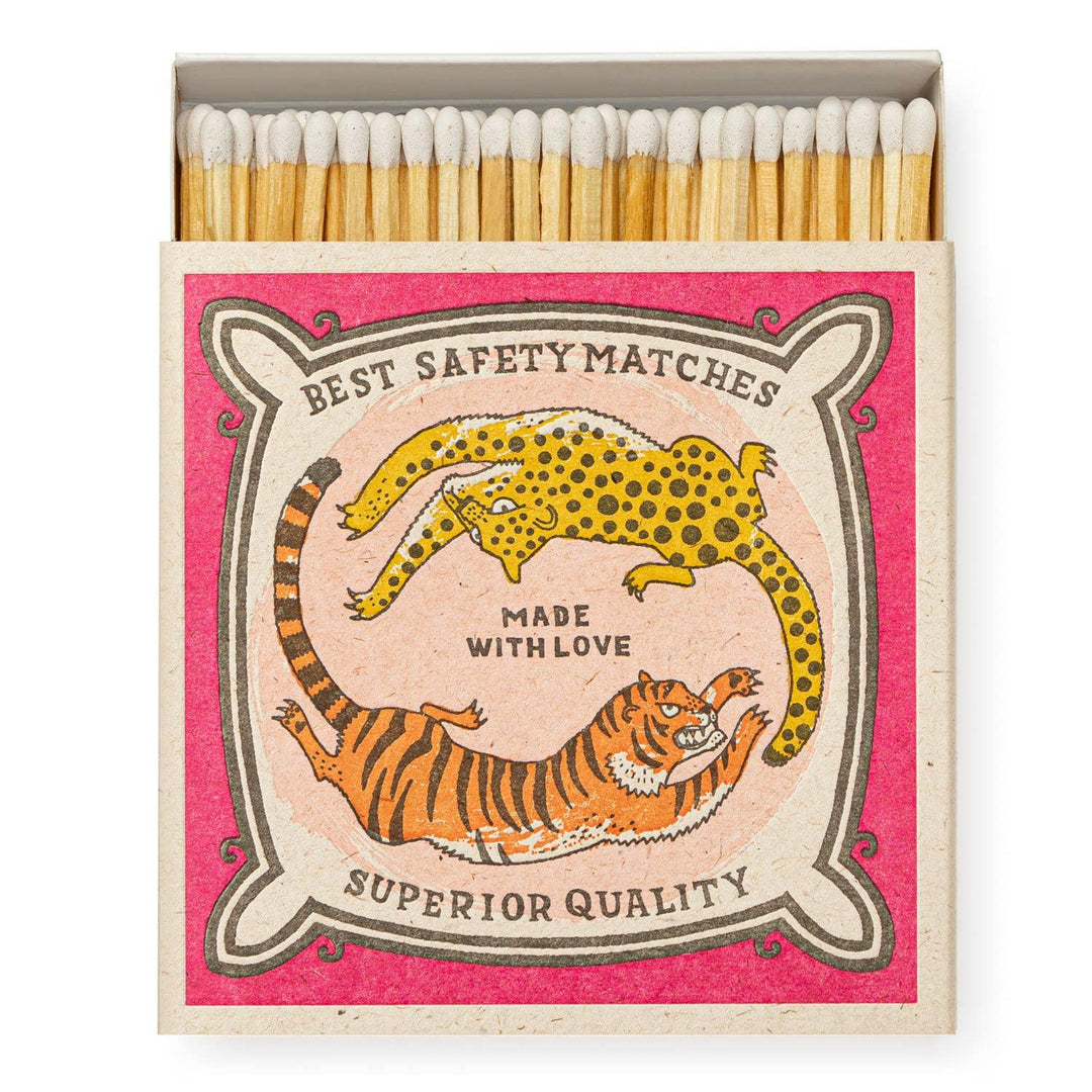 Archivist Chasing Big Cats safety matches
