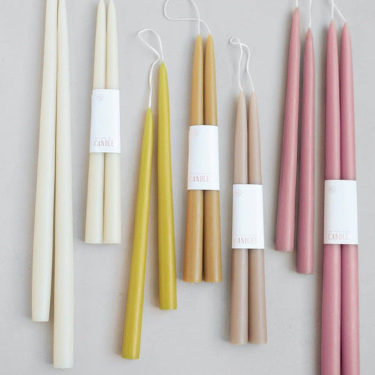 Dipped Taper Candles | 12"