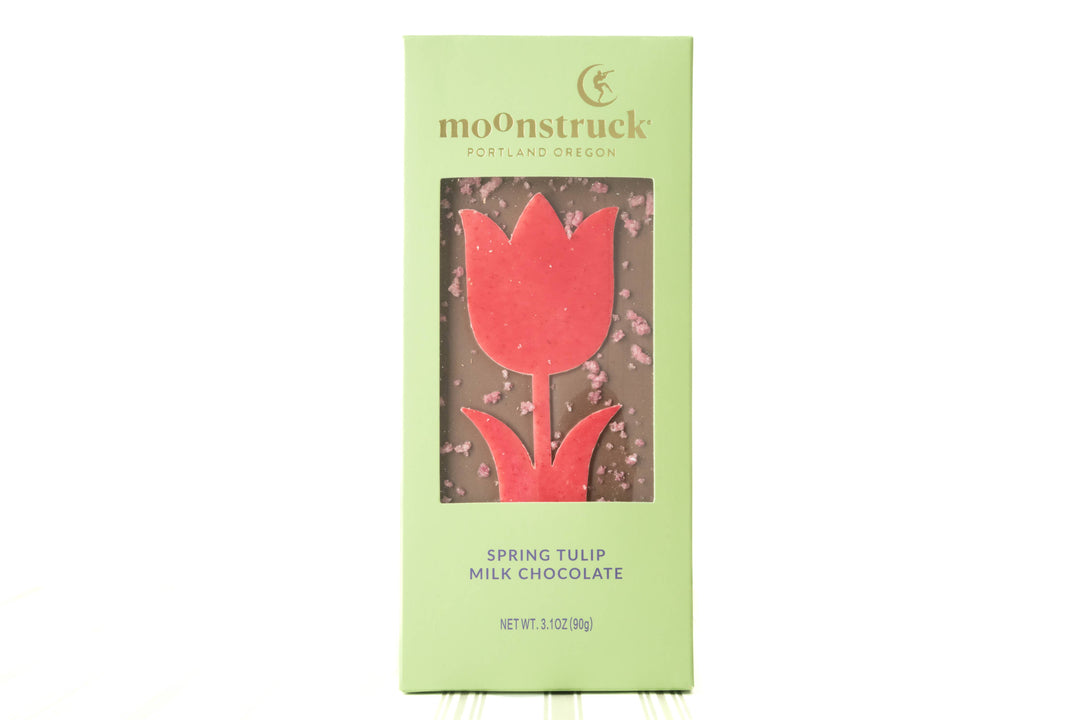 Spring Tulip Milk Chocolate  Bar