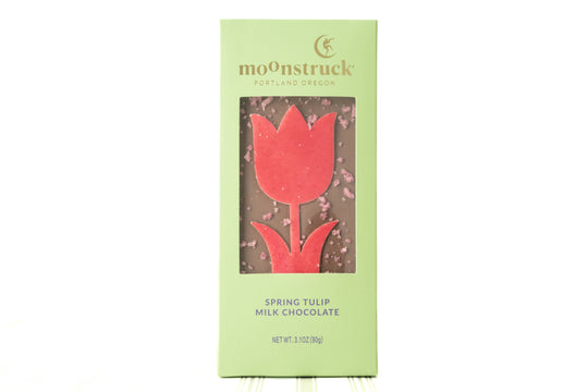 Spring Tulip Milk Chocolate  Bar