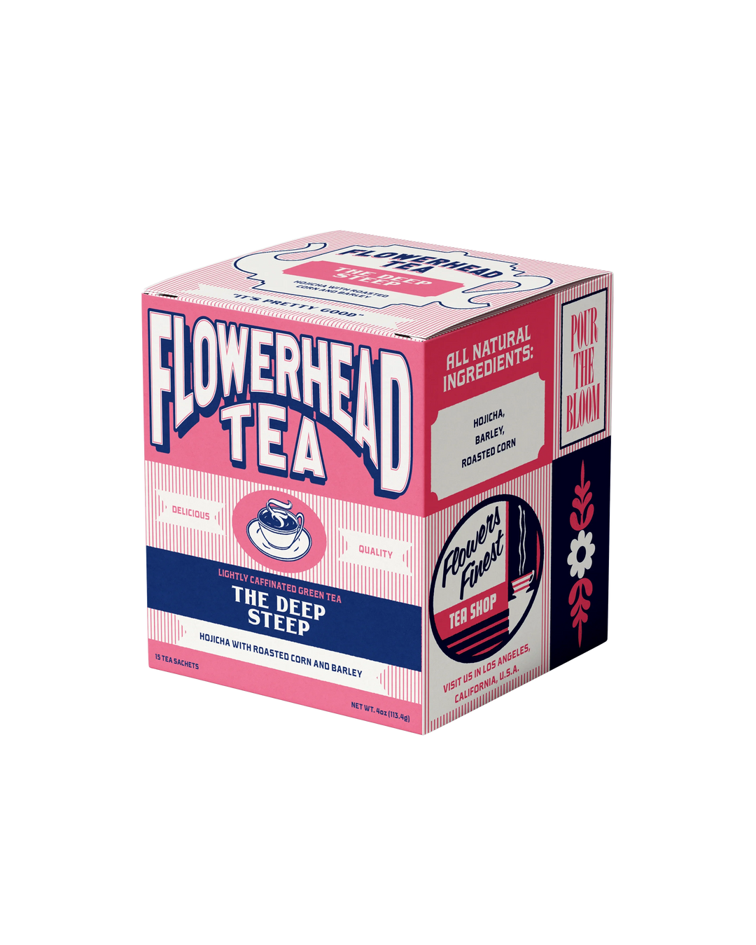 Flowerhead The Deep Steep tea bags