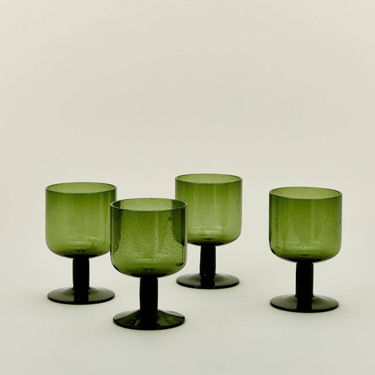 Hawkins New York olive seeded cocktail glasses