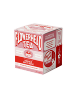 Box of Flowerhead Tea on a white background