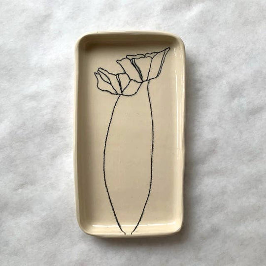 Small Tray: Poppy