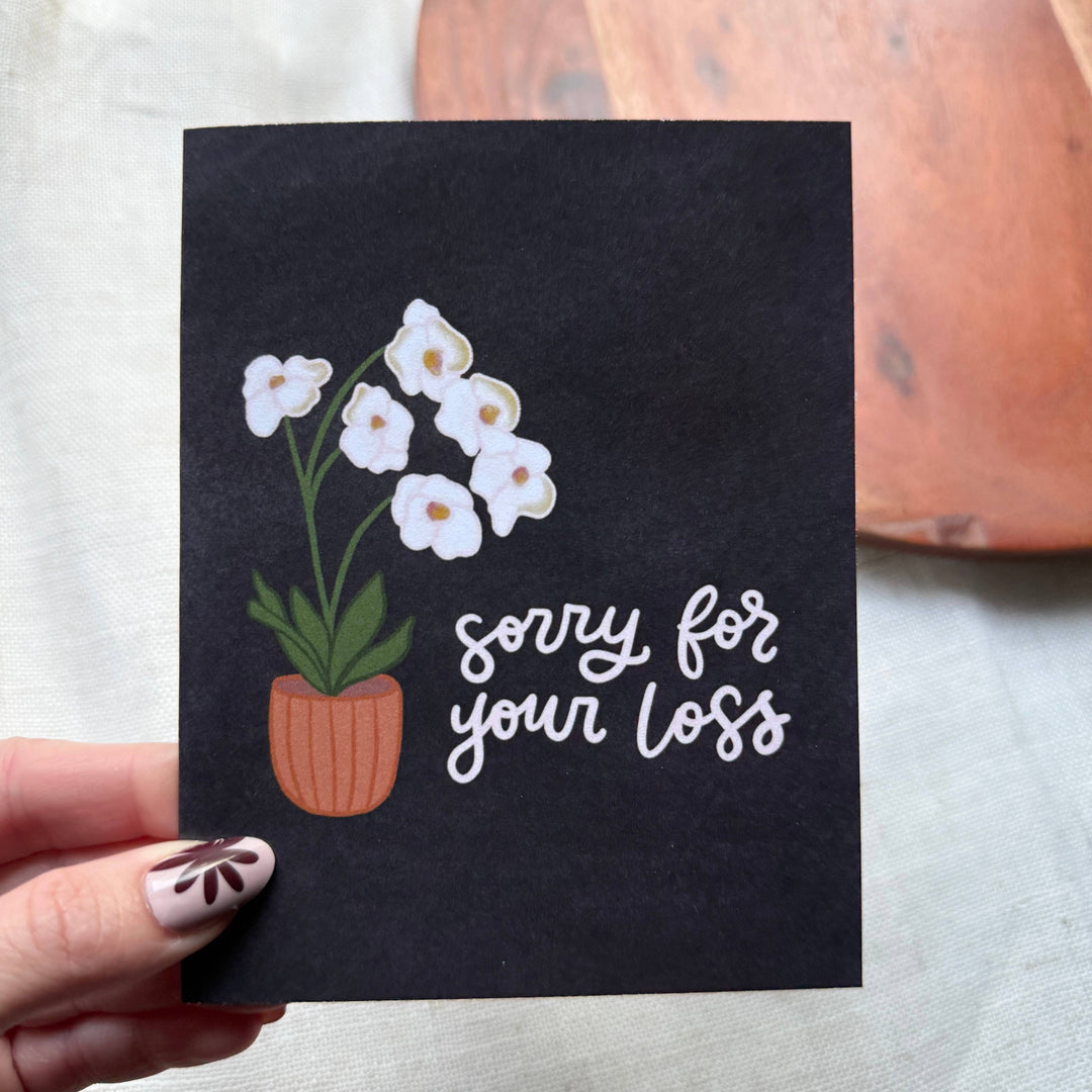 Sympathy Greeting Card | Sorry for your Loss