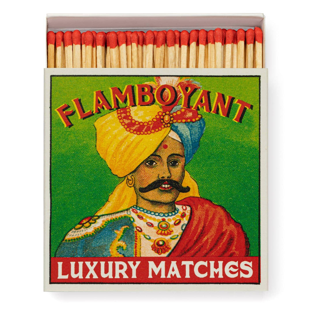 Archivist Mr. Flamboyant safety matches
