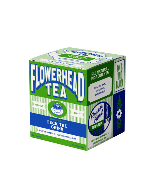 Flowerhead F*ck the Grind tea bags