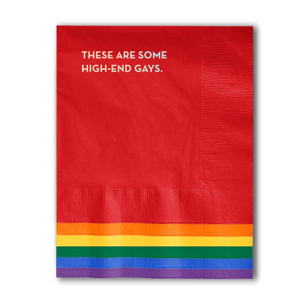 #734: High-end Pride Napkins