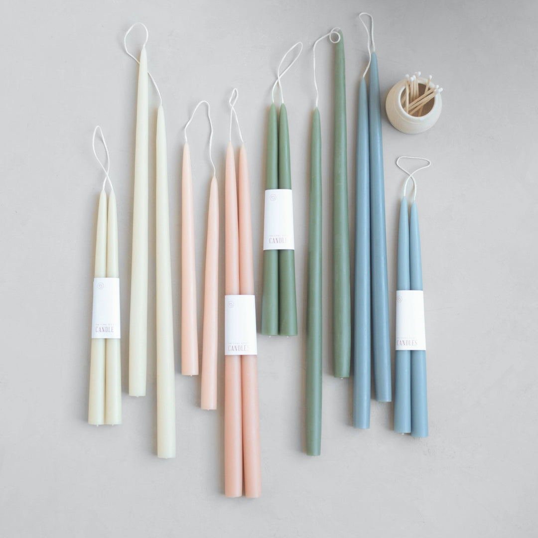 Dipped Taper Candles | 12"