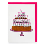 The Birthday Cake | Blank - Greeting Card