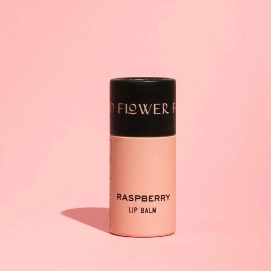 Good Flower Farm Raspberry organic lip balm
