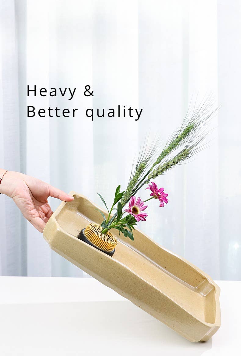 Gohobi Ikebana Kenzan Stainless Steel Flower Stand